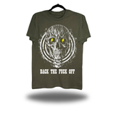 BACK OFF MILITARY GREEN CLASSIC TEE