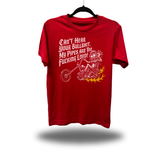 CAN'T HEAR RED CLASSIC TEE