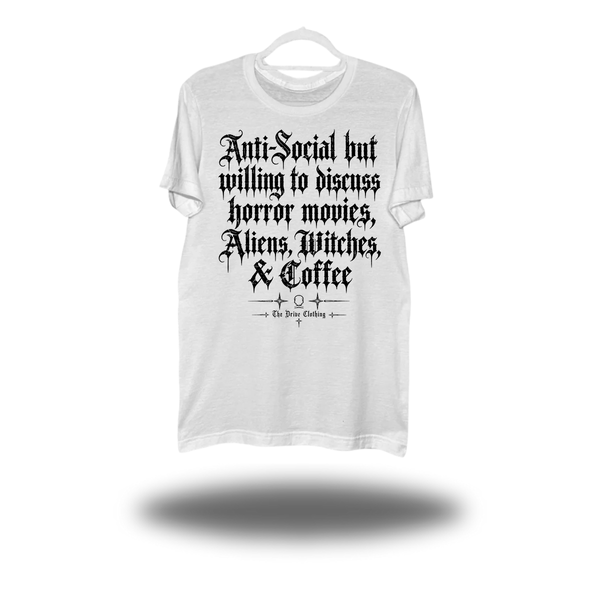ANTI-SOCIAL WHITE CLASSIC TEE