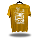 HORROR ADDICT YELLOW CLASSIC TEE