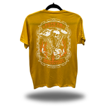 F*CK MOTORCYCLE YELLOW CLASSIC TEE