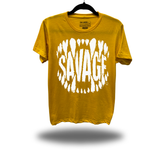 SAVAGE TEETH YELLOW CLASSIC TEE