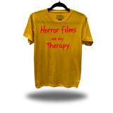 HORROR FILMS YELLOW CLASSIC TEE