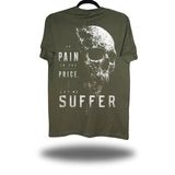 LET ME MILITARY GREEN CLASSIC TEE