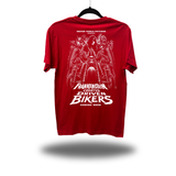 DRIVEN BIKERS RED CLASSIC TEE