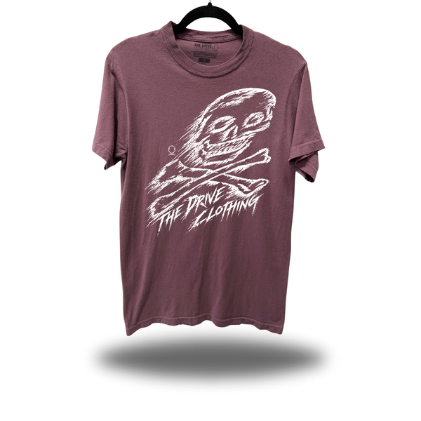 SKETCHY DRIVE VINTAGE TEE *VINEYARD*