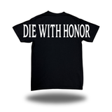 DIE HONOR BLACK OVERSIZED BILLBOARD TEE