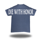 DIE HONOR FADED NAVY OVERSIZED BILLBOARD TEE