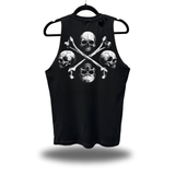SKULLS & CROSSBONES ROAD RASH TANK TOP