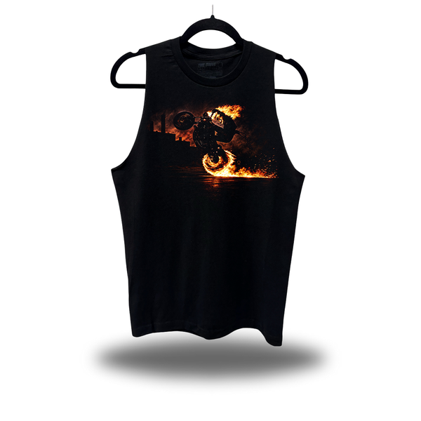 DRIVEN GHOST RIDER WHEELIE CLASSIC TANK TOP