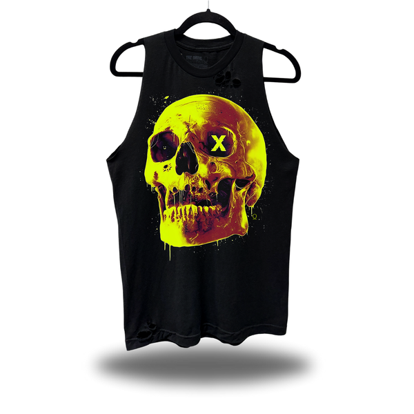 X SKULL ROAD RASH TANK TOP
