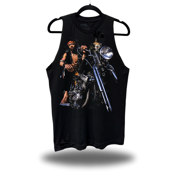 JIMMY RIDES ROAD RASH TANK TOP