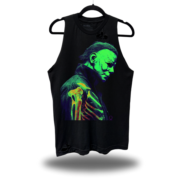 MYERS SKELETON ROAD RASH TANK TOP