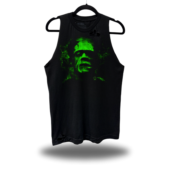 GREEN FRANK ROAD RASH TANK TOP