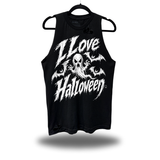 I LOVE HALLOWEEN ROAD RASH TANK TOP