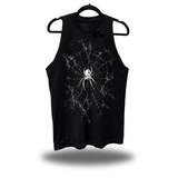 SPIDER WEB ROAD RASH TANK TOP