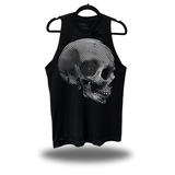 SPIRAL SKULL ROAD RASH TANK TOP