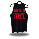 WILD AS HELL ROAD RASH TANK TOP