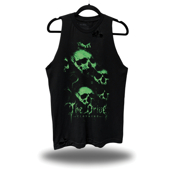 TDC GHOST SKULLS ROAD RASH TANK TOP