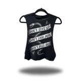 SELL OUT ROAD RASH BASIC BLACK CROP TANK TOP