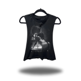 FEROCIOUS ROAD RASH BASIC BLACK CROP TANK TOP