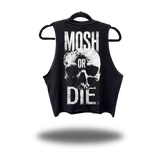 MOSH ROAD RASH BLACK CROP TANK 1.0