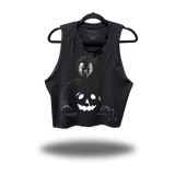 PUMPKIN MYERS ROAD RASH BLACK CROP TANK 1.0