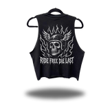 FREE DIE ROAD RASH BLACK CROP TANK 1.0