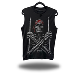 BONE DRUMMER ROAD RASH MUSCLE TANK