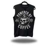 POWERED COFFEE ROAD RASH MUSCLE TANK