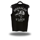 DRUNK CRAZY ROAD RASH MUSCLE TANK
