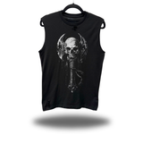 SKULL AXE ROAD RASH MUSCLE TANK