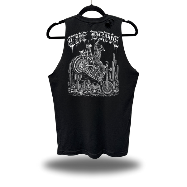 COWBOY RIDER ROAD RASH TANK TOP