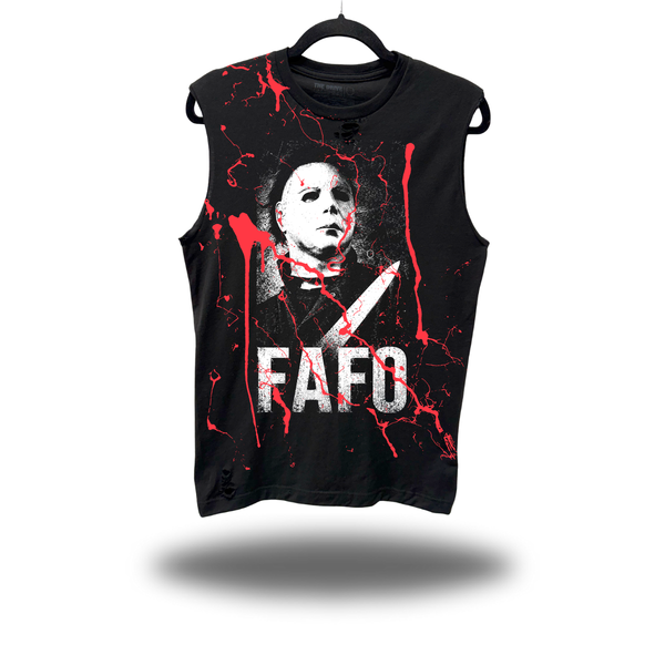 FAFO MYERS - BLOOD ROAD RASH MUSCLE TANK