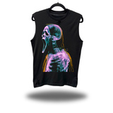 GHOSTFACE SKELETON ROAD RASH MUSCLE TANK