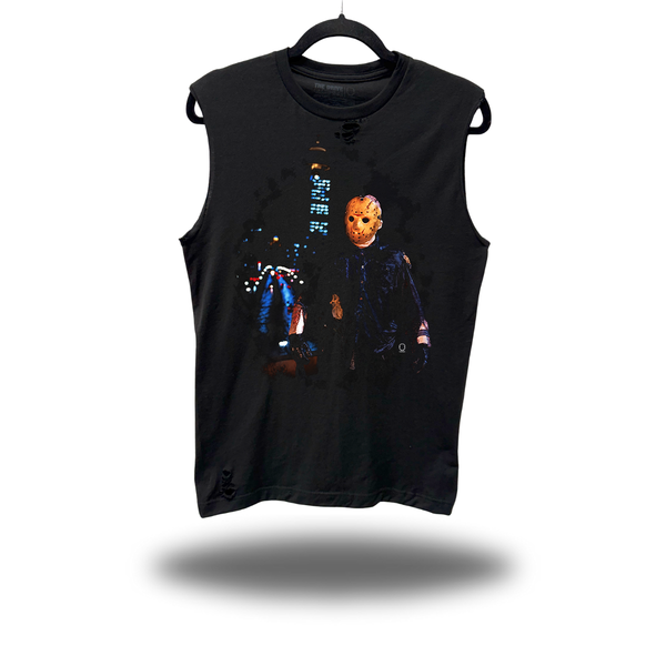80'S JASON ROAD RASH MUSCLE TANK