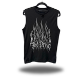 TDC FLAMES ROAD RASH MUSCLE TANK