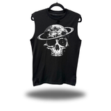 SATURN SKULL ROAD RASH MUSCLE TANK