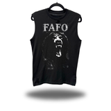 FAFO BEAR ROAD RASH MUSCLE TANK