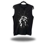 SHATTERED ROAD RASH MUSCLE TANK