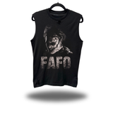 FAFO LEATHERFACE ROAD RASH MUSCLE TANK
