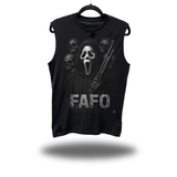 FAFO SCREAM ROAD RASH MUSCLE TANK