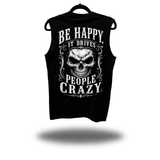 BE HAPPY CLASSIC MUSCLE TANK