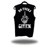 NO FUCKS GIVEN CLASSIC MUSCLE TANK *WHITE*