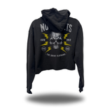 NO REGRETS CROP HOODIE