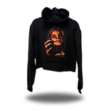 80'S WOLFMAN CROP HOODIE