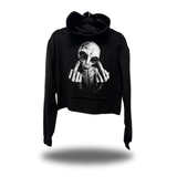 FU ALIEN CROP HOODIE