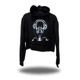 DEAD FREQUENCY CROP HOODIE