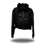 DRIVEN HORRORS CROP HOODIE