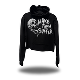 MAKE SUFFER CROP HOODIE